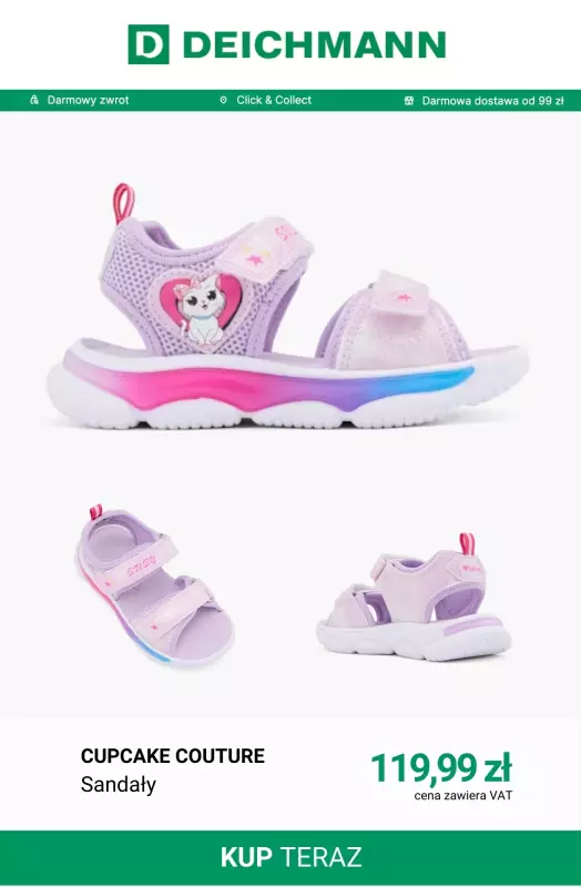 Deichmann - gazetka promocyjna Obuwie niemowlęce   - strona 2