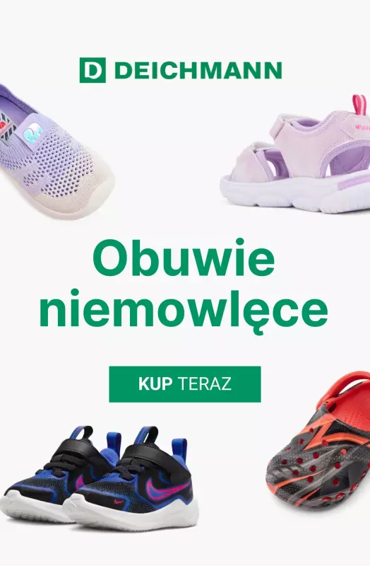 Deichmann - gazetka promocyjna Obuwie niemowlęce od poniedziałku 05.05 do piątku 16.05