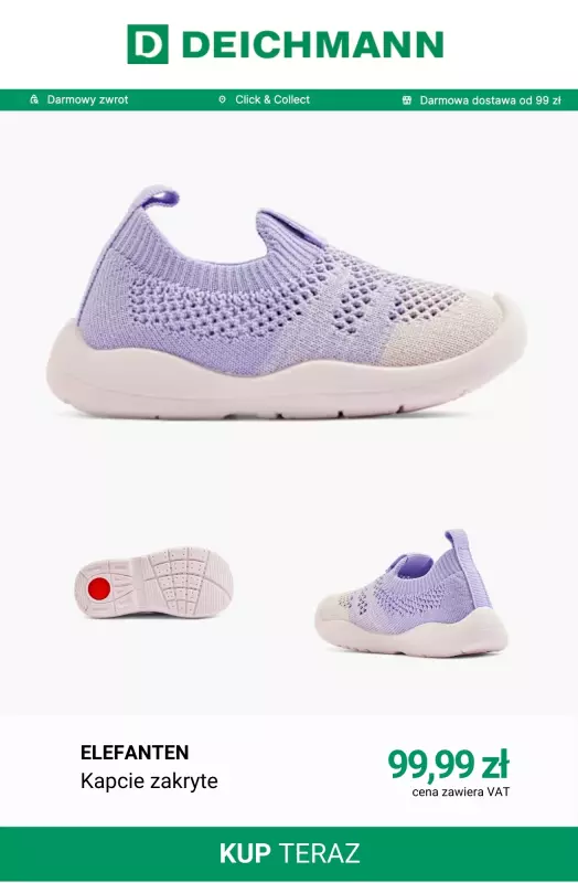 Deichmann - gazetka promocyjna Obuwie niemowlęce   - strona 3