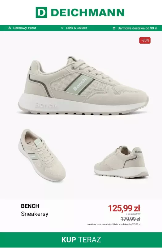 Deichmann - gazetka promocyjna Damskie obuwie na WYPRZEDAŻY   - strona 2