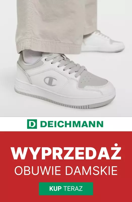 Deichmann - gazetka promocyjna Damskie obuwie na WYPRZEDAŻY od poniedziałku 12.05 do niedzieli 18.05