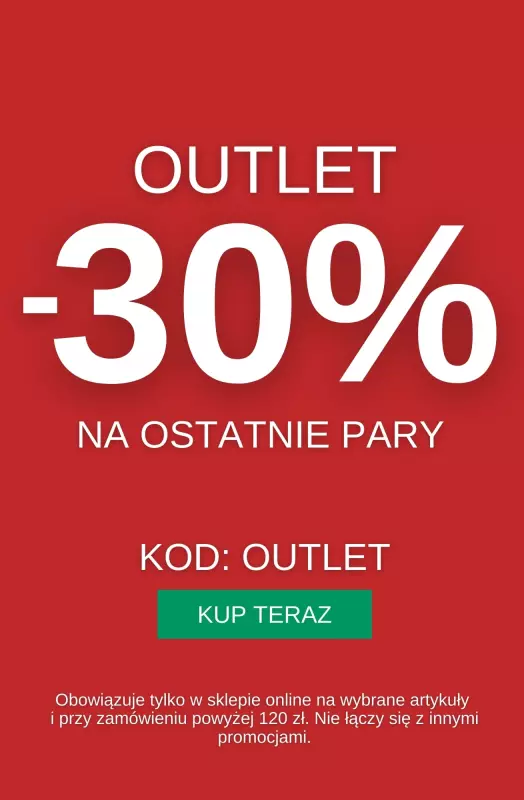 Deichmann - gazetka promocyjna -30% na ostatnie pary od poniedziałku 19.05 do niedzieli 25.05