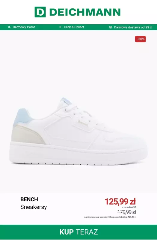 Deichmann - gazetka promocyjna MID SEASON SALE DO -50%   - strona 3