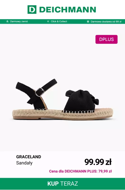 Deichmann - gazetka promocyjna SUPER okazje w Deichmann Plus   - strona 2