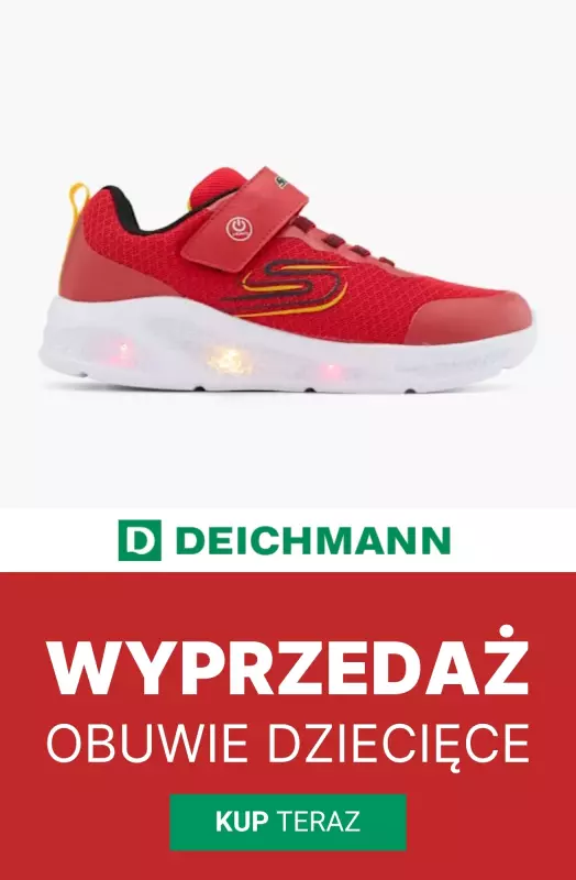 Deichmann - gazetka promocyjna Wyprzedaż: obuwie dziecięce od wtorku 27.05 do niedzieli 01.06
