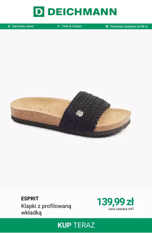 Deichmann - gazetka promocyjna Klapki damskie na lato   - strona 3