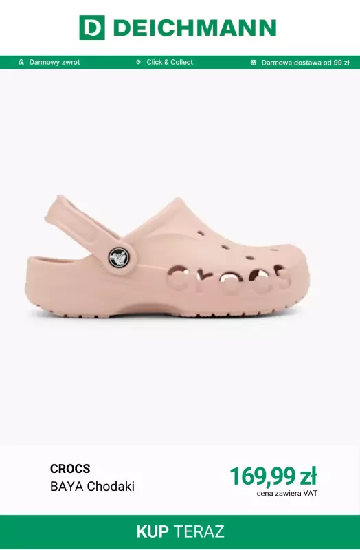 Deichmann - gazetka promocyjna Klapki damskie na lato od poniedziałku 02.06 do poniedziałku 09.06 - strona 2