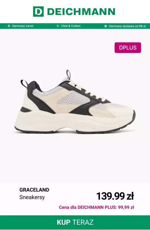 Deichmann - gazetka promocyjna SuperOKAZJA w DEICHMANN PLUS   - strona 3