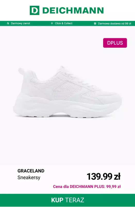 Deichmann - gazetka promocyjna SuperOKAZJA w DEICHMANN PLUS   - strona 2