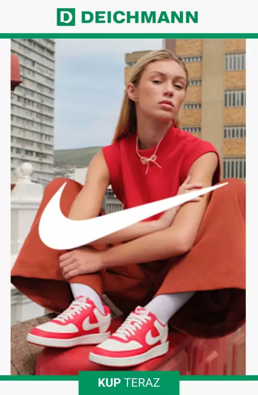 Deichmann - gazetka promocyjna Strefa marki NIKE od środy 11.06 do niedzieli 22.06