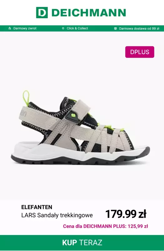 Deichmann - gazetka promocyjna Sandały dla dzieci PROMOCJA od piątku 13.06 do środy 18.06 - strona 2