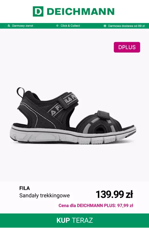 Deichmann - gazetka promocyjna Sandały dla dzieci PROMOCJA od piątku 13.06 do środy 18.06 - strona 4