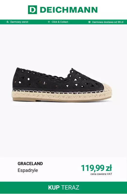 Deichmann - gazetka promocyjna Espadryle damskie   - strona 2