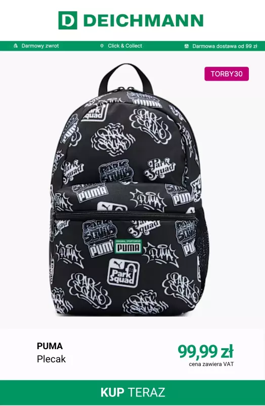 Deichmann - gazetka promocyjna Plecaki dla dzieci w PROMOCJI   - strona 2