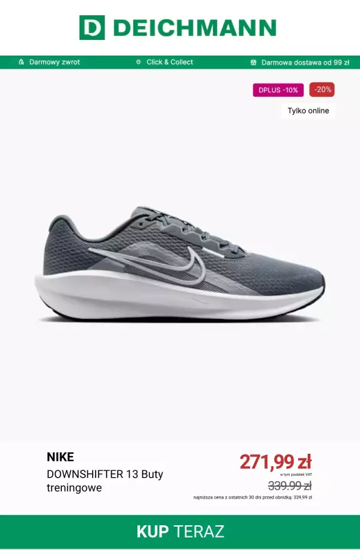 Deichmann - gazetka promocyjna Wyprzedaż: obuwie męskie od czwartku 26.06 do środy 02.07 - strona 8