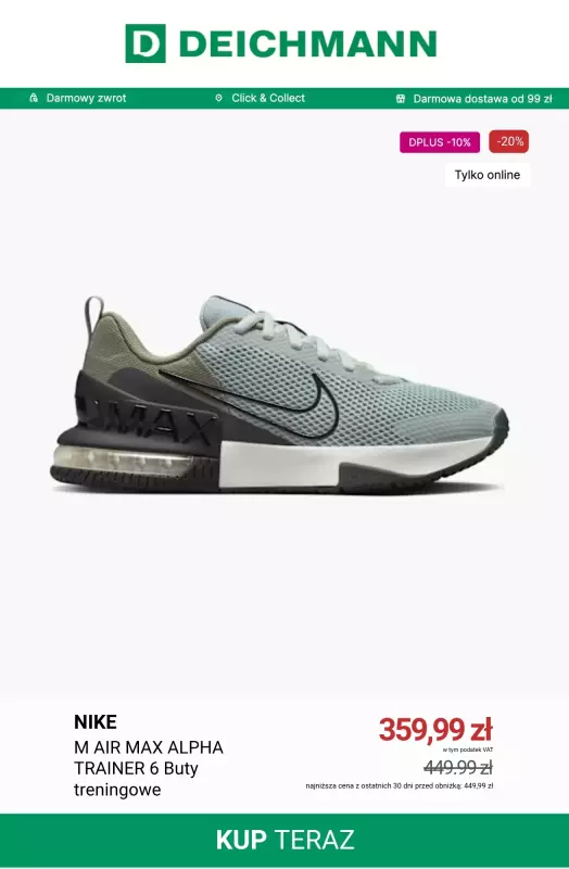 Deichmann - gazetka promocyjna Wyprzedaż: obuwie męskie   - strona 2
