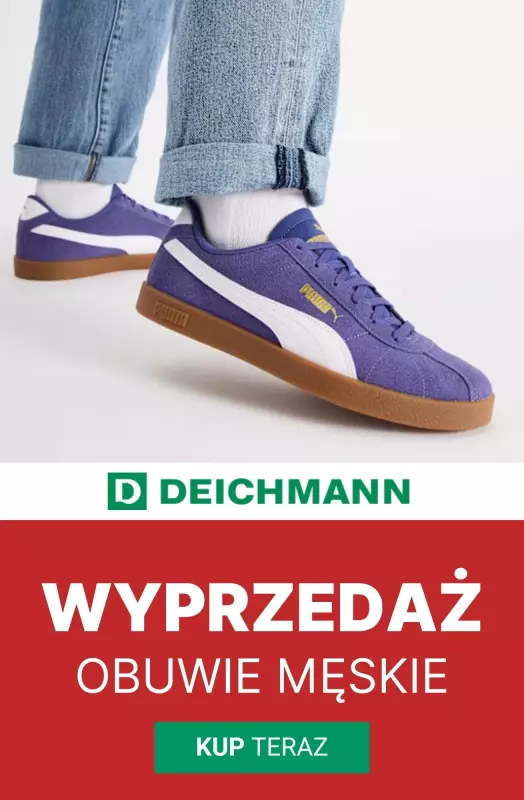 Deichmann - gazetka promocyjna Wyprzedaż: obuwie męskie od czwartku 26.06 do środy 02.07
