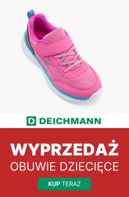 Deichmann - gazetka promocyjna Wyprzedaż: obuwie dziecięce od piątku 27.06 do środy 02.07