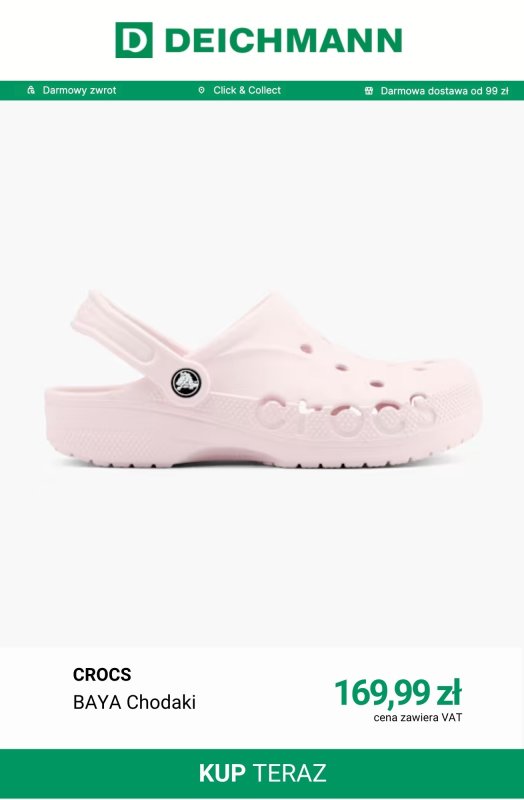 Deichmann - gazetka promocyjna Strefa marki CROCS od poniedziałku 30.06 do wtorku 08.07 - strona 4