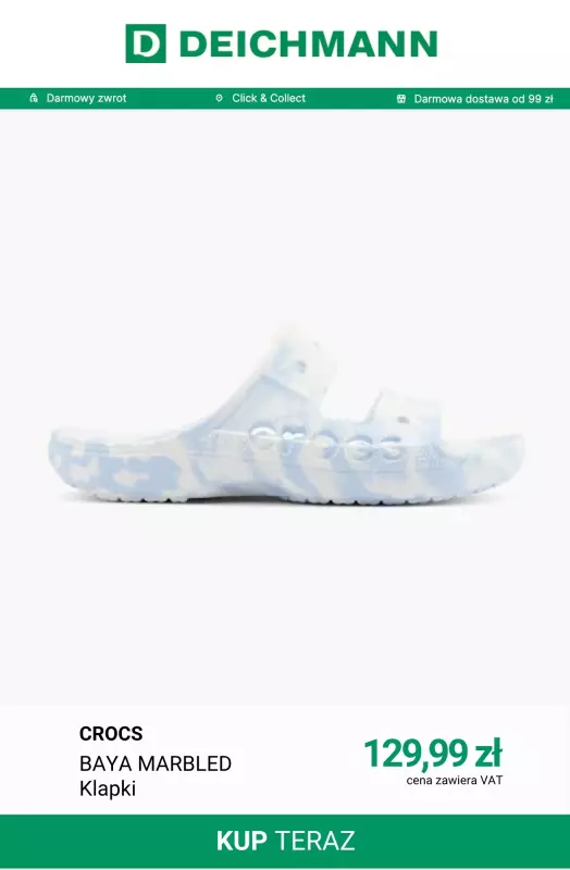Deichmann - gazetka promocyjna Strefa marki CROCS od poniedziałku 30.06 do wtorku 08.07 - strona 6