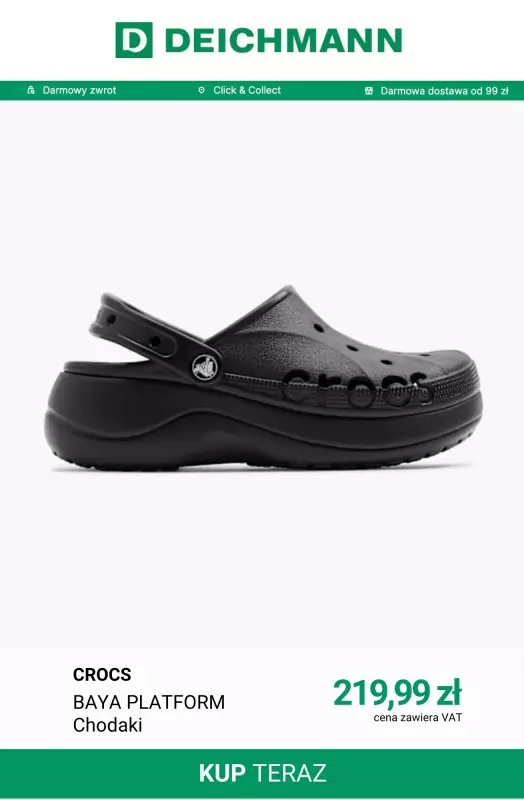 Deichmann - gazetka promocyjna Strefa marki CROCS   - strona 2