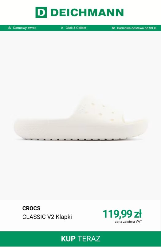 Deichmann - gazetka promocyjna Strefa marki CROCS od poniedziałku 30.06 do wtorku 08.07 - strona 5