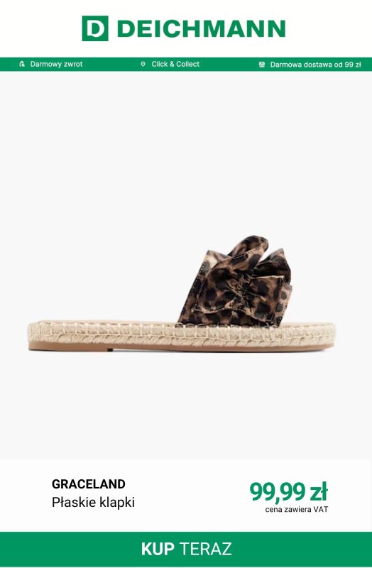 Deichmann - gazetka promocyjna Animal print od czwartku 03.07 do czwartku 10.07 - strona 7