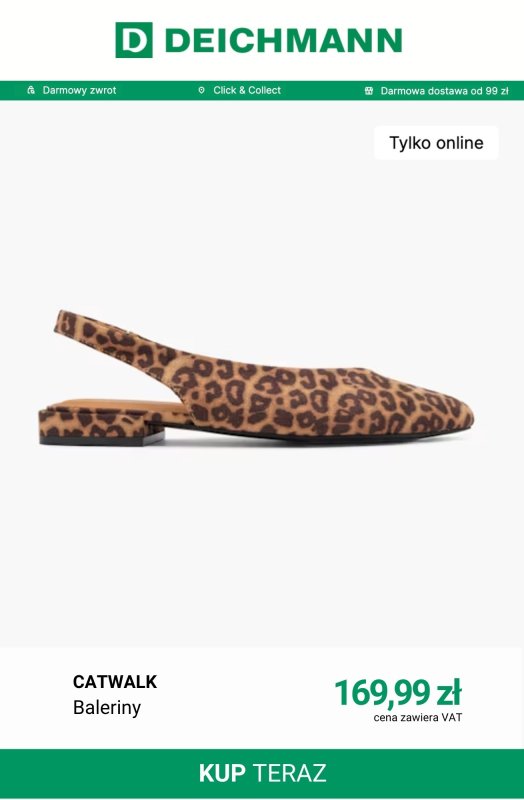 Deichmann - gazetka promocyjna Animal print od czwartku 03.07 do czwartku 10.07 - strona 4