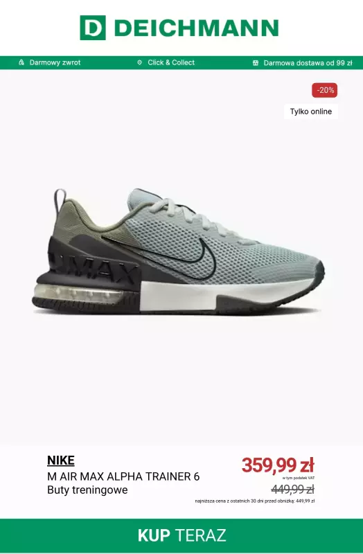 Deichmann - gazetka promocyjna Wyprzedaż: obuwie męskie   - strona 2