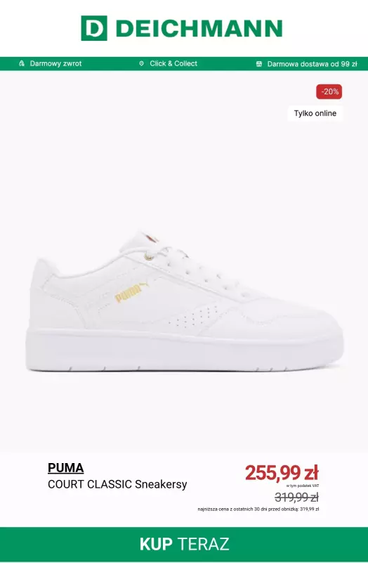 Deichmann - gazetka promocyjna Wyprzedaż: obuwie męskie   - strona 3