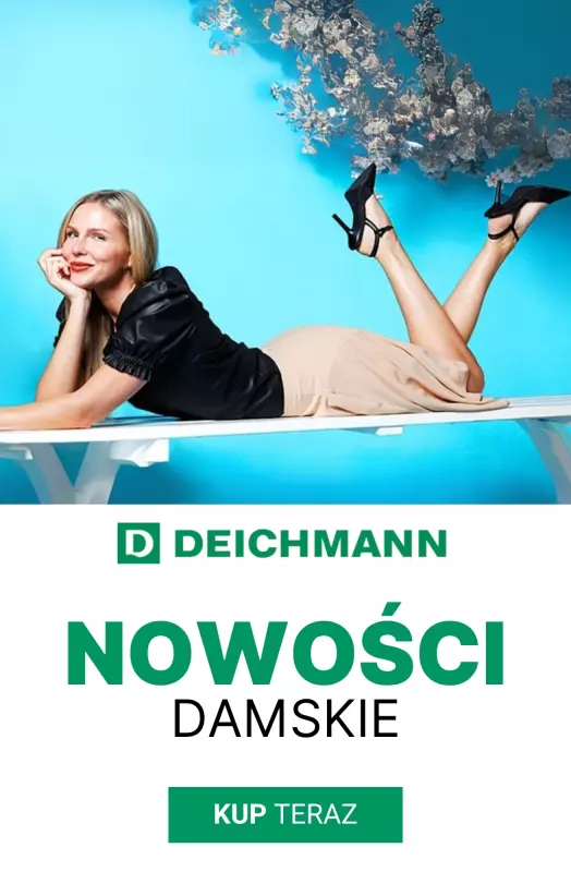 Deichmann - gazetka promocyjna NOWOŚCI damskie od wtorku 08.07 do poniedziałku 14.07