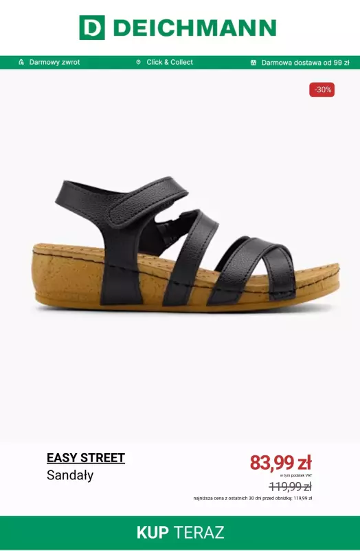 Deichmann - gazetka promocyjna Sale do 50% + dodatkowe 15% w klubie   - strona 3