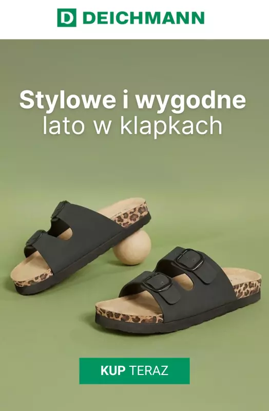 Deichmann - gazetka promocyjna Wygodne klapki na lato od wtorku 15.07 do poniedziałku 21.07