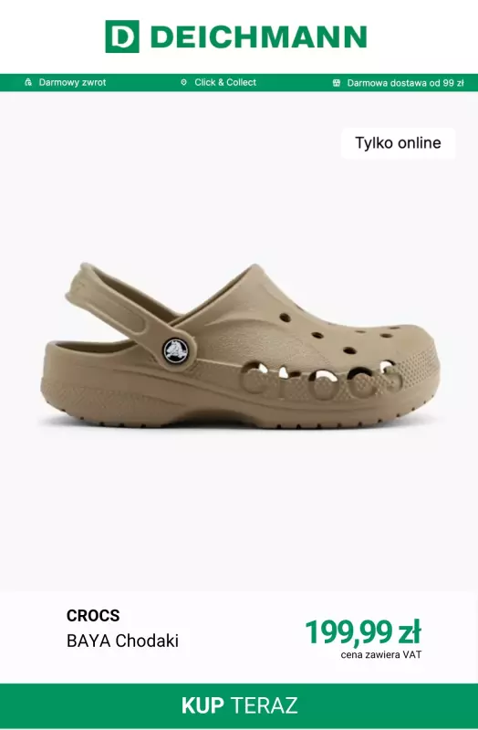 Deichmann - gazetka promocyjna Wygodne klapki na lato   - strona 2