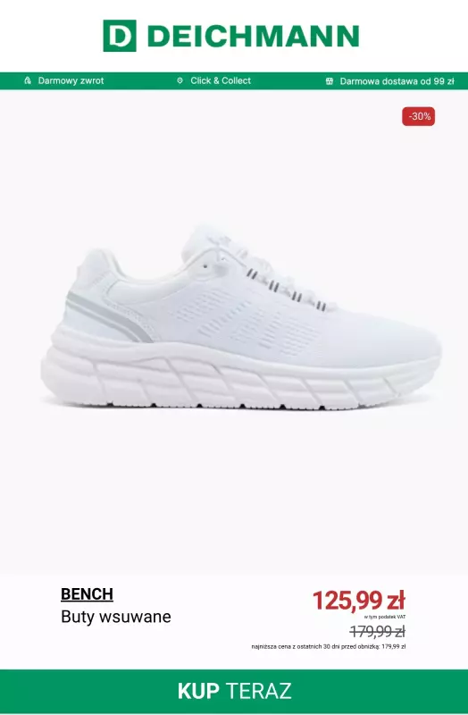Deichmann - gazetka promocyjna Jeszcze więcej produktów SALE   - strona 2