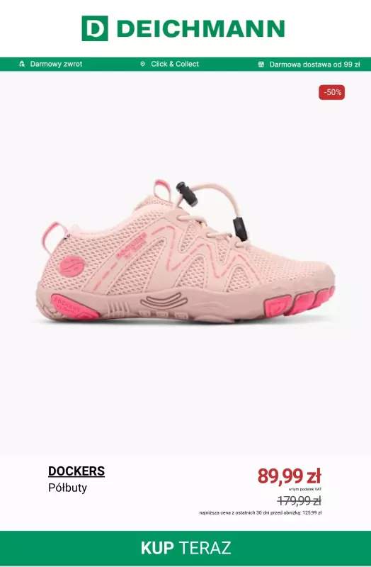 Deichmann - gazetka promocyjna SALE obuwie dziecięce od środy 23.07 do środy 30.07 - strona 7