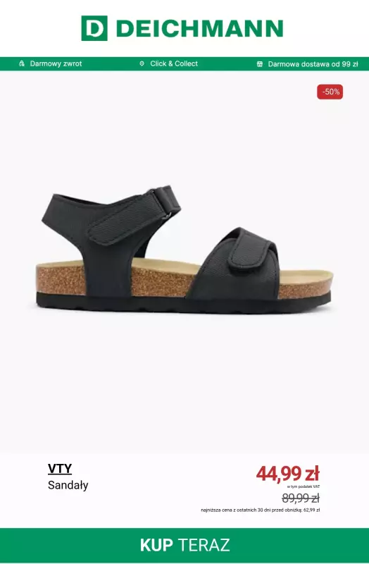 Deichmann - gazetka promocyjna SALE obuwie dziecięce od środy 23.07 do środy 30.07 - strona 10