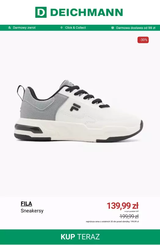 Deichmann - gazetka promocyjna SALE obuwie dziecięce   - strona 2