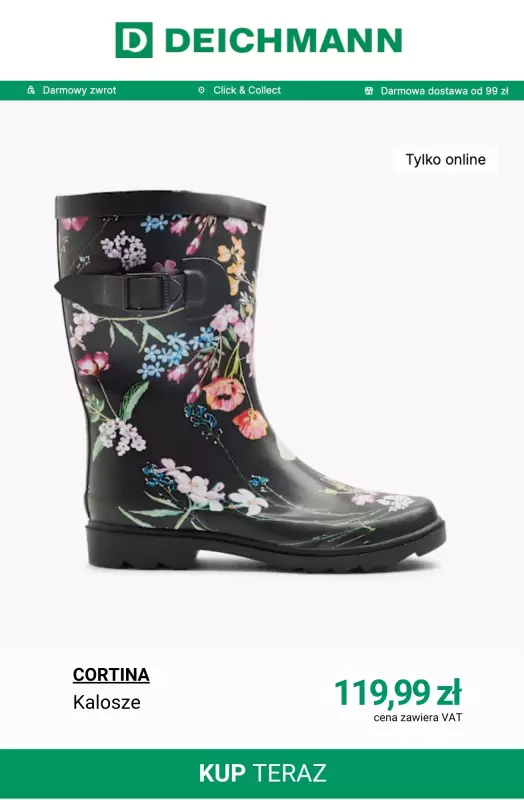 Deichmann - gazetka promocyjna Kalosze damskie   - strona 3