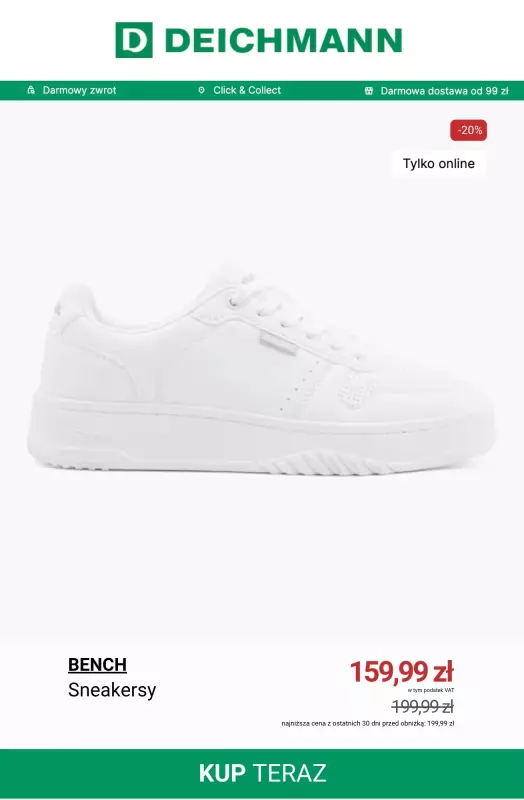 Deichmann - gazetka promocyjna SALE: obuwie męskie   - strona 2