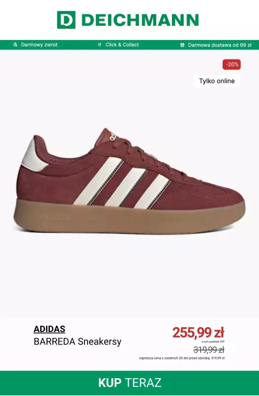 Deichmann - gazetka promocyjna SALE: obuwie męskie od wtorku 05.08 do poniedziałku 11.08 - strona 7