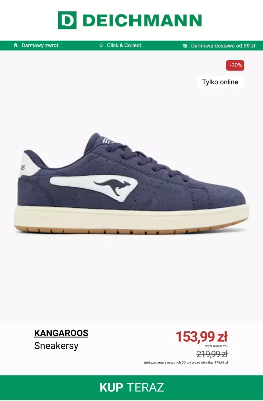 Deichmann - gazetka promocyjna SALE: obuwie męskie   - strona 3