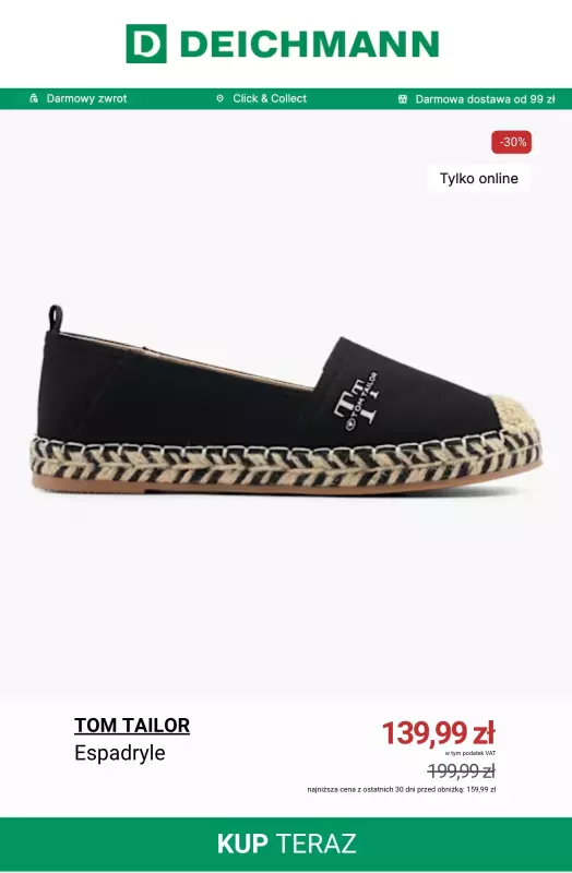 Deichmann - gazetka promocyjna SALE: obuwie damskie   - strona 2