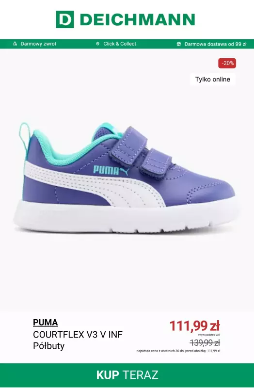 Deichmann - gazetka promocyjna SALE: obuwie dziecięce   - strona 2
