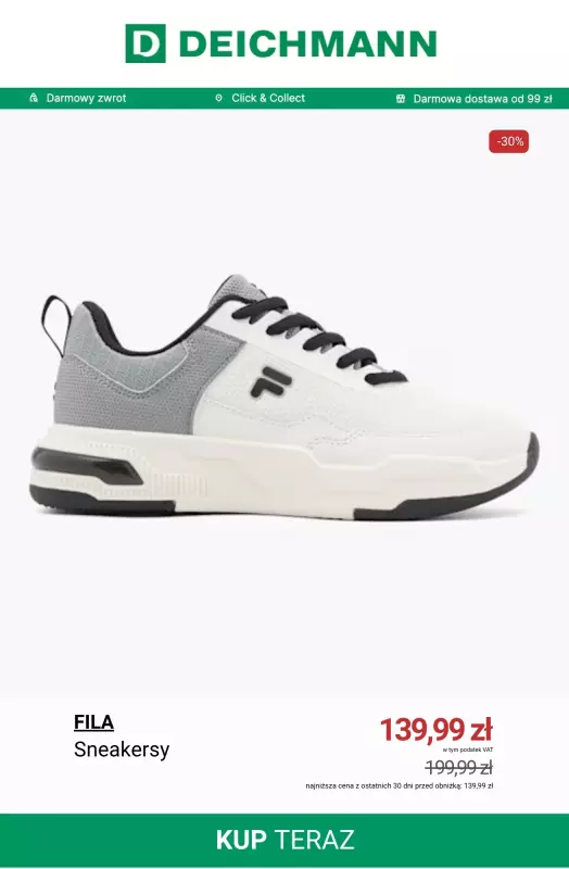 Deichmann - gazetka promocyjna SALE: obuwie dziecięce   - strona 3