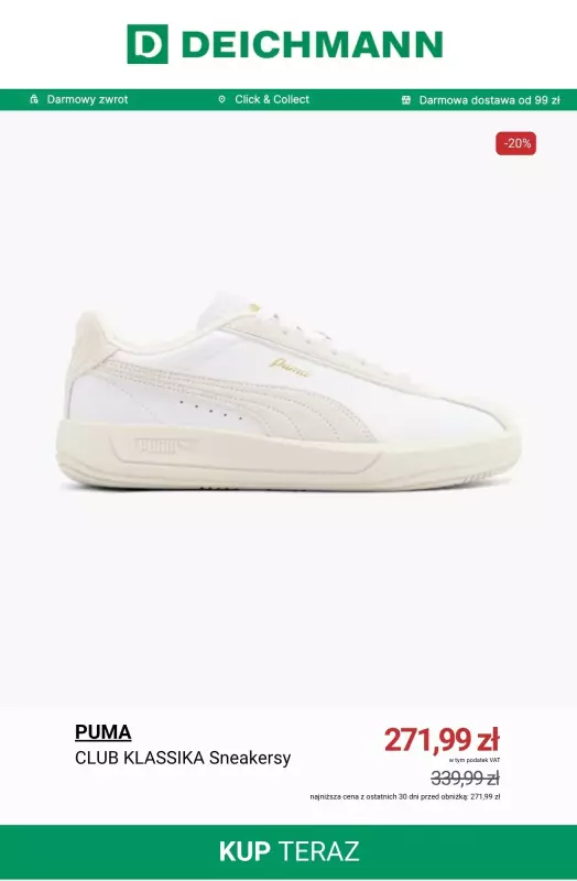 Deichmann - gazetka promocyjna Sneakersy Puma w supercenach od czwartku 07.08  - strona 4