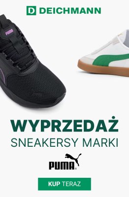 Deichmann - gazetka promocyjna Sneakersy Puma w supercenach od czwartku 07.08 