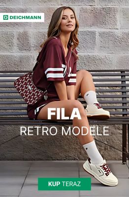 Deichmann - gazetka promocyjna Nowa kolekcja retro Fila od poniedziałku 11.08 