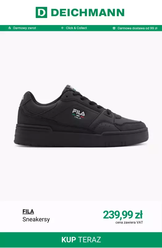 Deichmann - gazetka promocyjna Nowa kolekcja retro Fila od poniedziałku 11.08  - strona 7