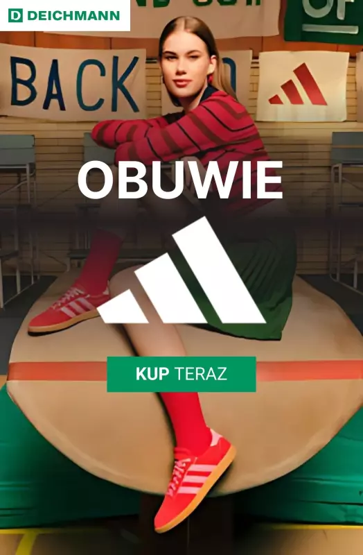 Deichmann - gazetka promocyjna Obuwie Adidas w supercenach od poniedziałku 18.08 